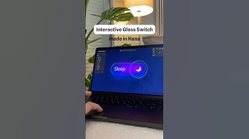 Interactive switch made by Raytee in Hana 🌙#uiux #designinspiration #graphicdesign #tech #shorts