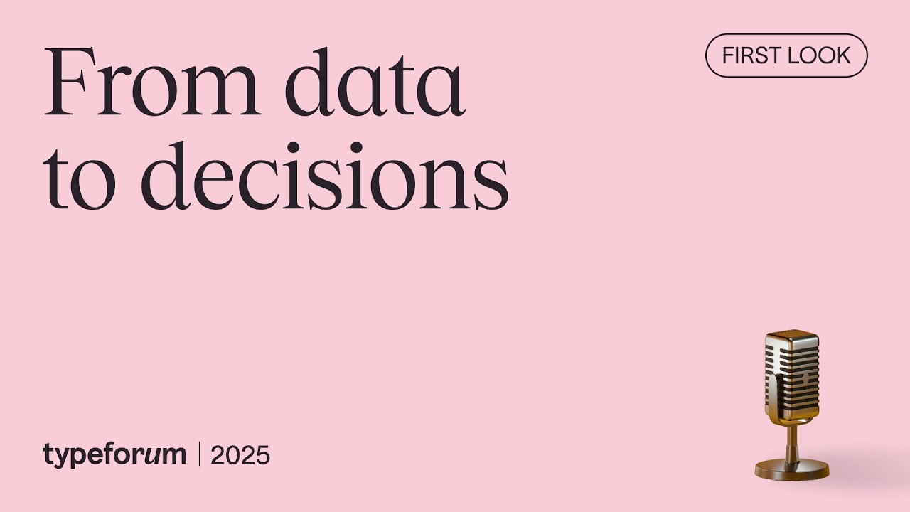 From data to decisions: How Typeform AI works for you | Typeforum 2025