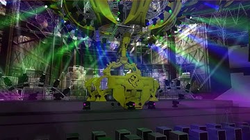 A WYSIWYG visualisation of the Reverze setup