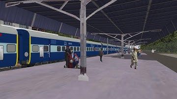 MSTS Indian Railways Mumbai Central Ahmedabad Parallel Run Part II