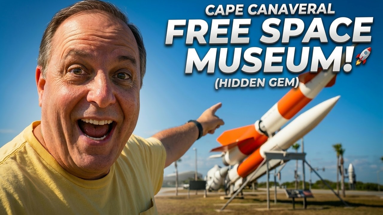 This FREE Space Museum in Cape Canaveral Is a Hidden Gem! 🚀