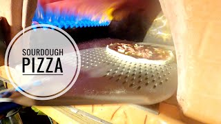 Making Sourdough Pizza