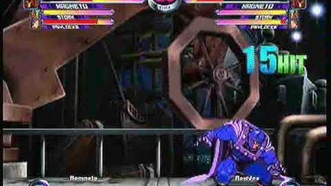 MvC2 Online (360): Brett (MSP) vs Row Joe (MSP) 5 .:11.4.09:.
