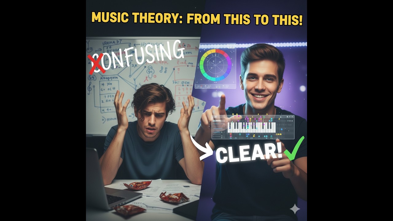 Confusing Music Why is Music Theory So CONFUSING!!!? Does it have to be? Try this ...