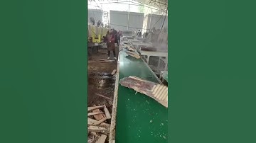 Blockboard Production Line Log Multi Rip Saw Machine Intelligent Board Edger #barecore #blockboard