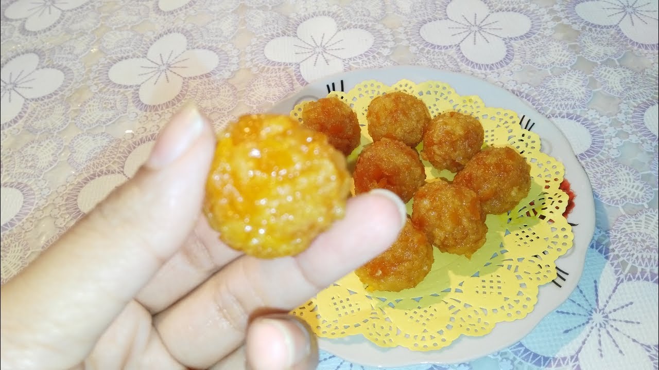 عمل كرات البرتقال بطريقة سهلة وبسيطة #اعمال_ندى
