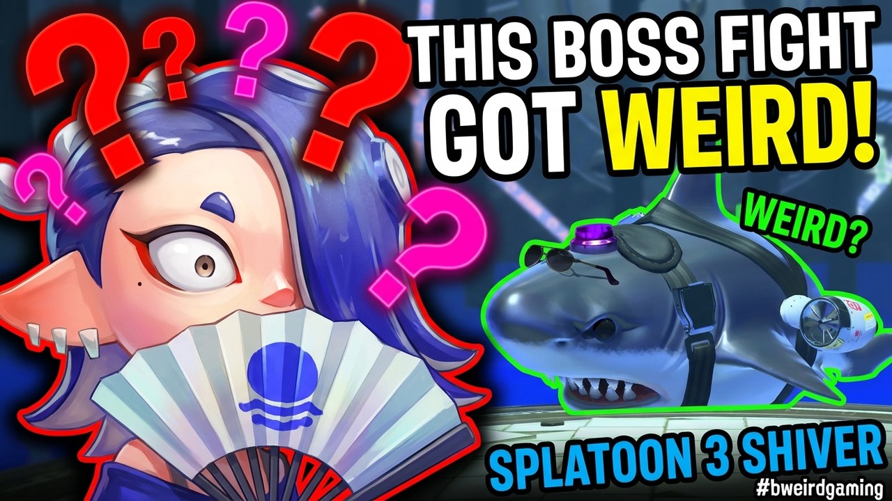 Splatoon Weird This Boss Fight Got WEIRD - Splatoon 3 Shiver #splatoon3 #bweirdgaming ...