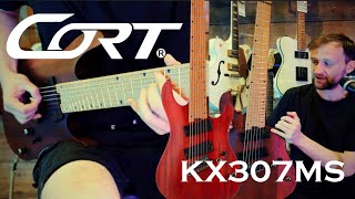 Cort KX307MS - 7 String Multiscale On A Budget - Demo & Review