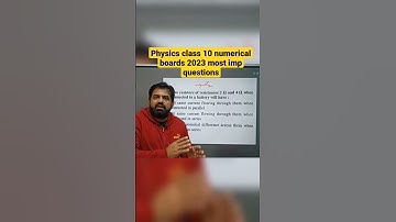 physics class10 numericals, boards 2023 science important question Class10, #cbsecorner #yt #shorts