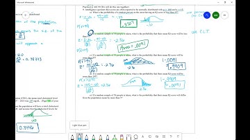 Section 7.2 - Central Limit Theorem Continued...