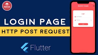 [Flutter] Login Screen with HTTP Post Request | SnippetCoder | LEARN.CODE.CREATE | HD Video screenshot 4