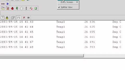 How to Use and Navigate the Text Window on the dataTaker DT500