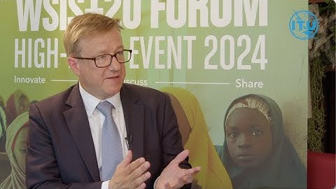 WSIS +20 FORUM HIGH-LEVEL EVENT 2024 INTERVIEW with Timothy Grosser