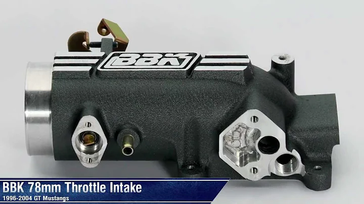 Mustang BBK 78mm Throttle Intake (96-04 GT) Review