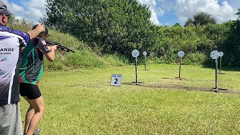 Steel Challenge - Raegan Hearn World Record Fast Speed Shooting on Showdown & Roundabout - MUST SEE!