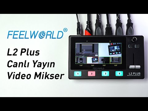 Feelworld L2 Plus Canlı Yayın / Video Mikseri İnceleme