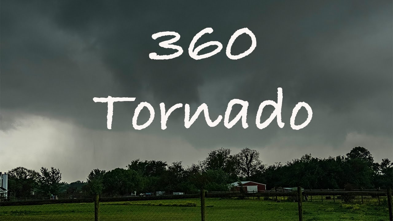 360 Tornado Close Range Intercept in Northeast Oklahoma (Wagoner/Mazie ...