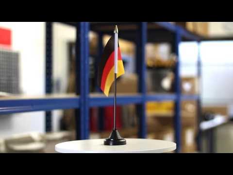 Tischflagge Deutschland - 10 x 15 cm - MaxFlags 