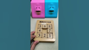 sliding puzzle numbers #trend #puzzle #puzzlegame #numberblocks #shortfeed #foryou #ytshorts