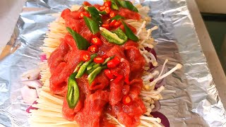 这才是牛肉最好吃的做法，封住香味，锁住味道，撕开的刹那……再也坚持不住了😍😍！