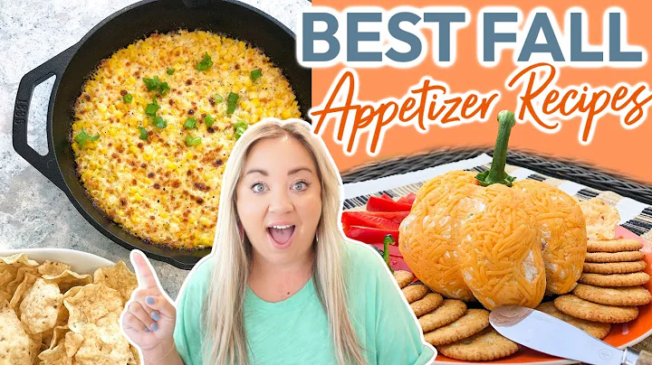 BEST FALL APPETIZER RECIPES | QUICK AND EASY SNACK...