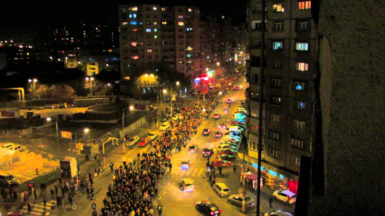 Cluj Marasti manifestatie in 14 noiembrie 2014 YouTube