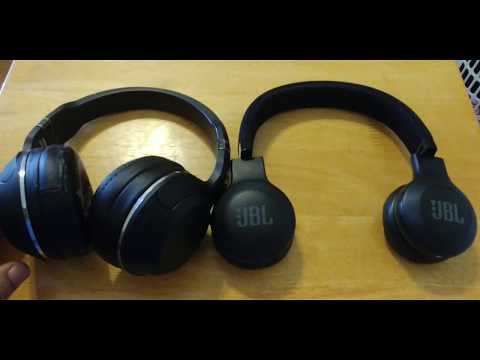 JBL E45BT Bluetooth headphones vs Skullcandy Hesh 2