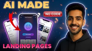 Create AI Landing Pages Without Coding | App Download Page Tutorial (Step by Step)