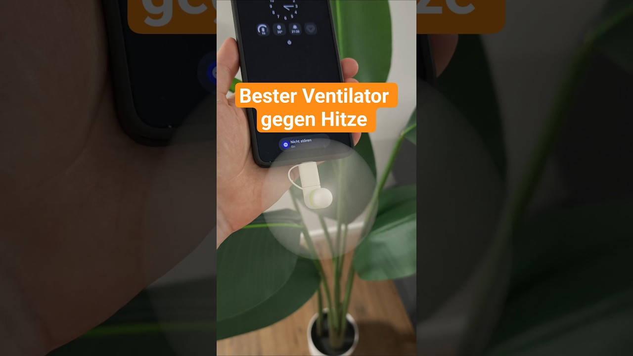 Bester Ventilator fürs Handy 🚨