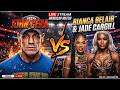 JOHN CENA vs BIANCA BELAIR & JADE CARGILL?! 😱 1v2 HANDICAP| WWE 2K25 #verticallive #wwe2k25 #shorts