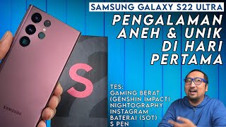 Review Singkat Samsung Galaxy S22 Ultra: Uji Baterai, Suhu, Gaming (Genshin), Tes Kamera Malam