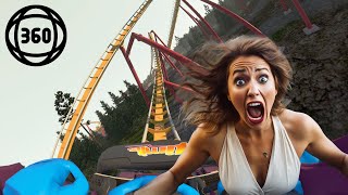 VR Roller Coaster - 360 VR Experience Adrenaline Thrill