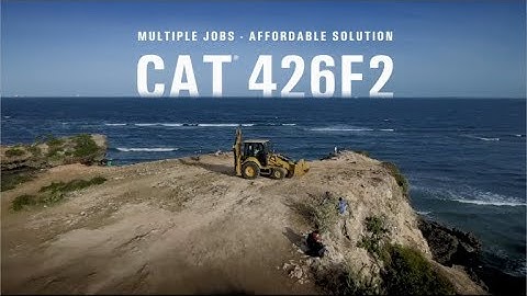 Parallel Lift on the Cat® 426F2 Backhoe Loader