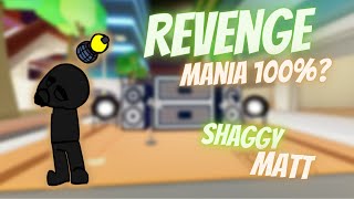 Roblox FUNKY FRIDAY | Revenge (MANIA 100%?) Shaggy x Matt | Friday Night Funkin