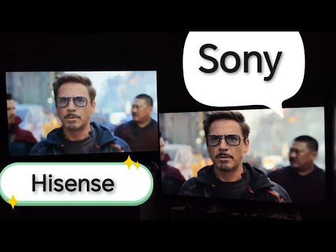 😂 Sony унижает Hisense Телевизоры! ( Bravia XR-55X90L FALD vs 55U7Q Pro Mini-LED ) 😂