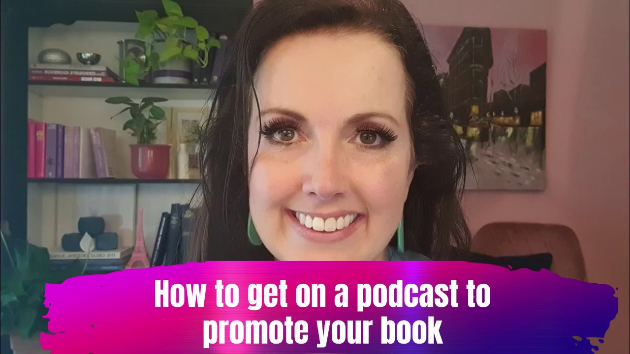 How to get on a podcast to promote your book - YouTube