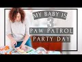 We Officially Have A 3 Year Old | Paw Patrol Party Vlog
