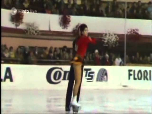 Роднина Зайцев ЧМ, Братислава 1973 г