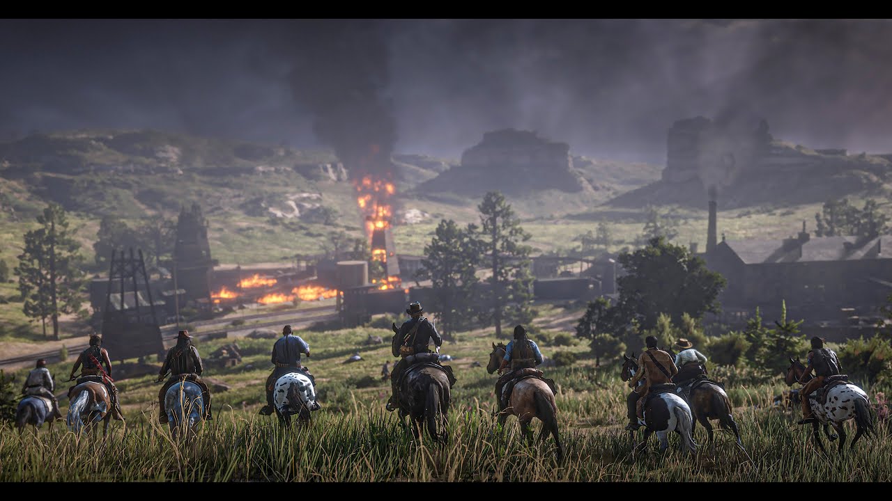 Now We Ride - Red Dead Redemption 2 - Part 32 - 4K - YouTube