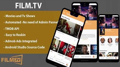 FilmTV - Free Movies and TV Shows TMDB API | Admob Ads Integrated | Codecanyon Scripts and Snippets
