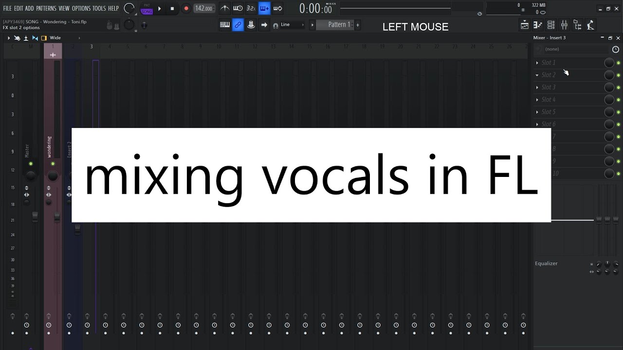 mixing vocals in fl studio for beginners - YouTube