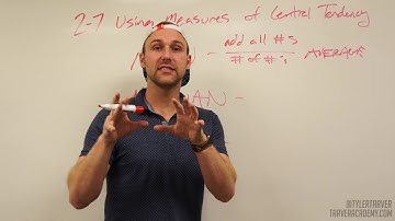 Mean, Median, and Mode