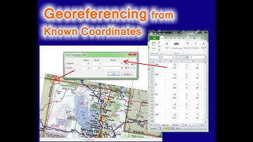 Georeferencing: Using Known Coordinates