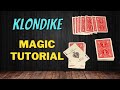 Klondike  self working any card at any number  magic card trick tutorial