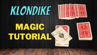 Klondike - Self Working Any Card At Any Number - Magic Card Trick Tutorial