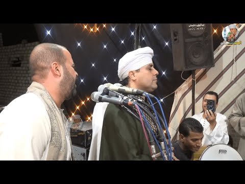 شاهد حالة تجلى فرج النقيب مع الشيخ هاني البسيوني فى وصف حضرة النبي اللهم صلى عليه