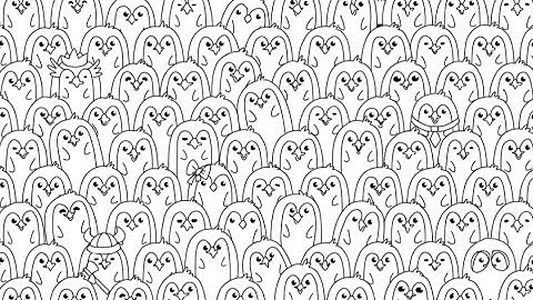 Annoying Tricky Puzzle Games - Level 2 Find All unique penguins | Solution