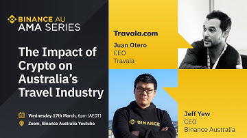 Binance Australia 🇦🇺 x Travala AMA ‘The Impact of Crypto on Australia’s Travel Industry’ ✈️