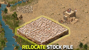 Stronghold Crusader HD - How to move your Stockpile