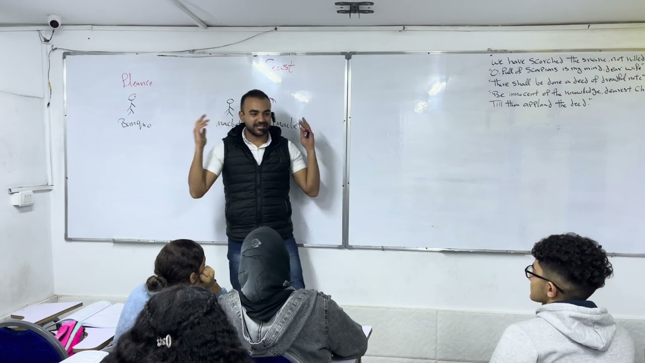 Macbeth |Act Three - Drama| Live - ثانية ثانوي